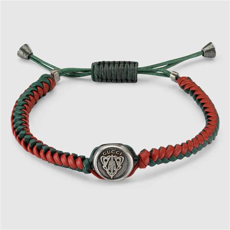 gucci braclet men|gucci leather bracelet for men.